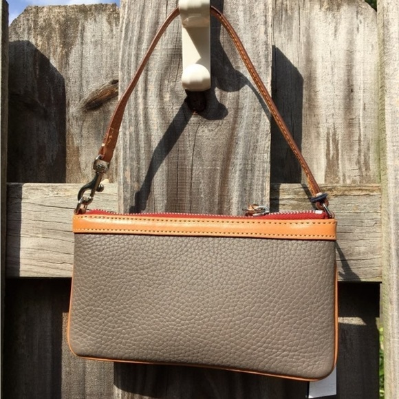 Dooney & Bourke AWL Large Slim Wristlet with Tassel - Picture 3 of 5